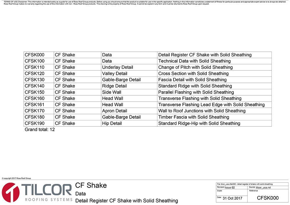 Standard ridge-hip with solid sheathing