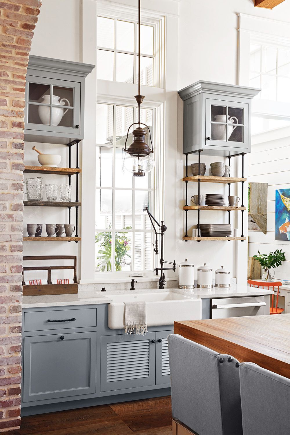 Kitchen Open Shelving 