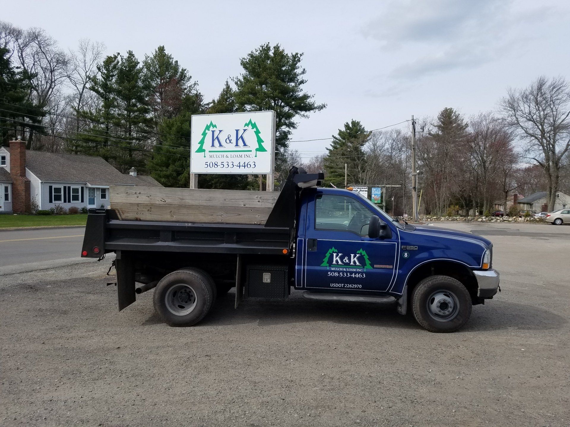 K & K Mulch Landscaping Materials Snow Plowing Franklin