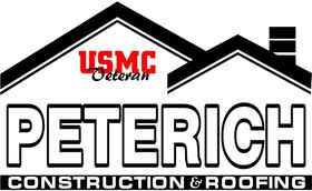 Peterich Construction & Roofing Logo