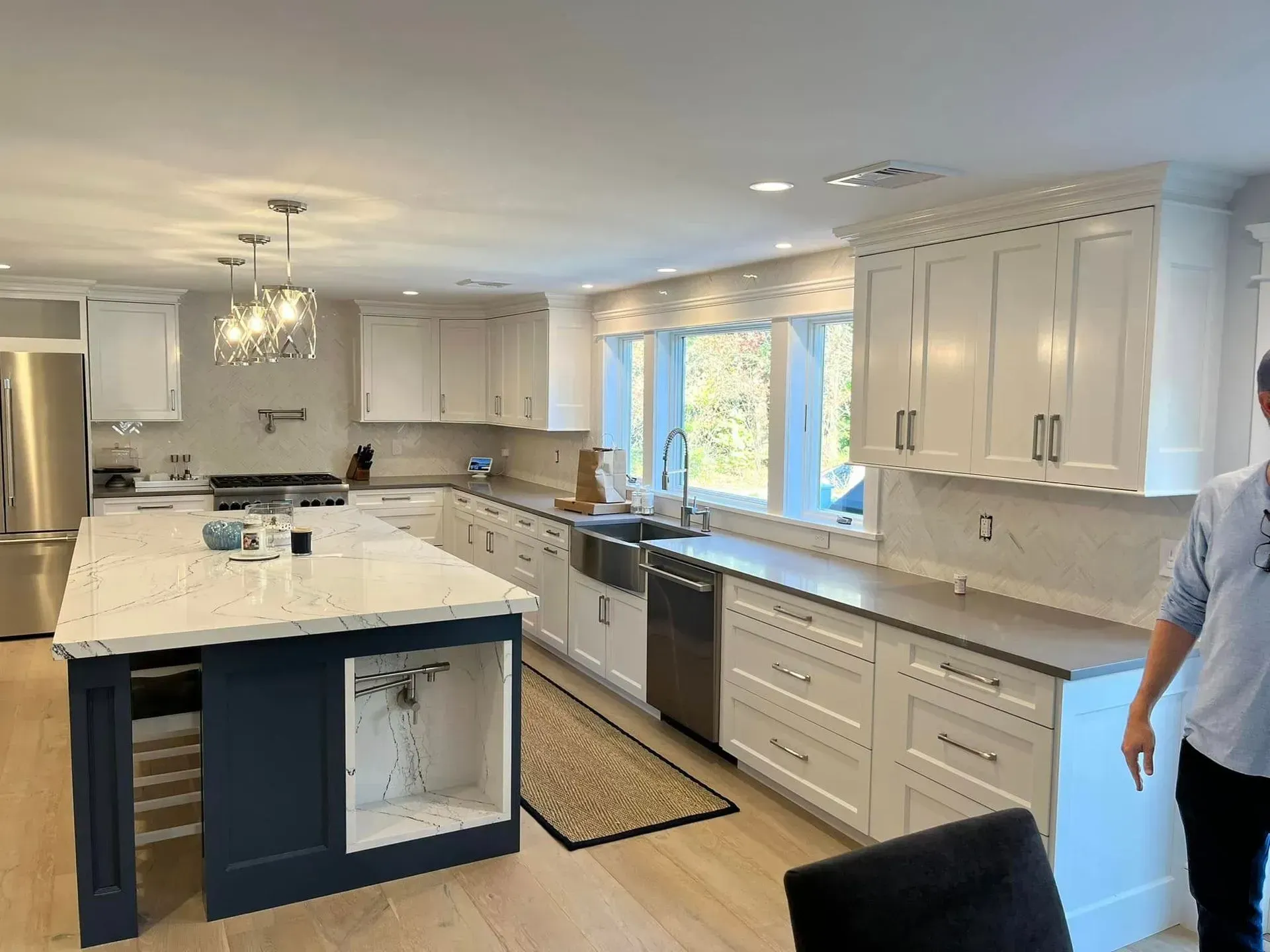 After kitchen construction