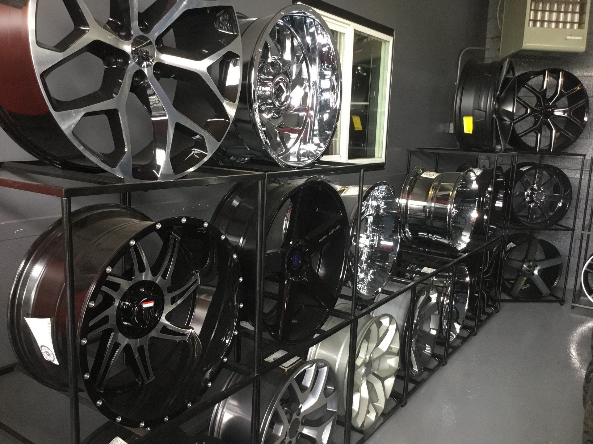 Different kinds of wheels