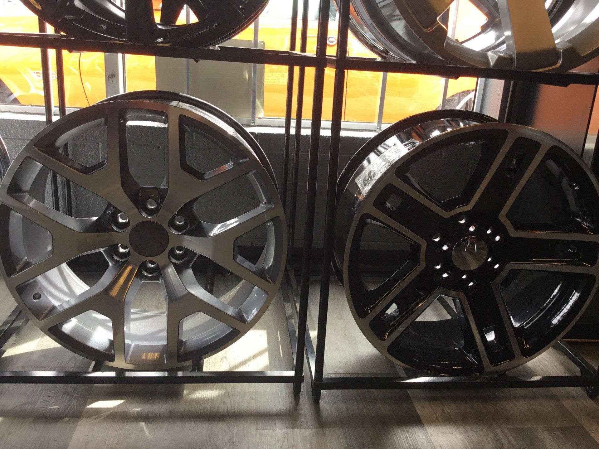 Different kinds of wheels