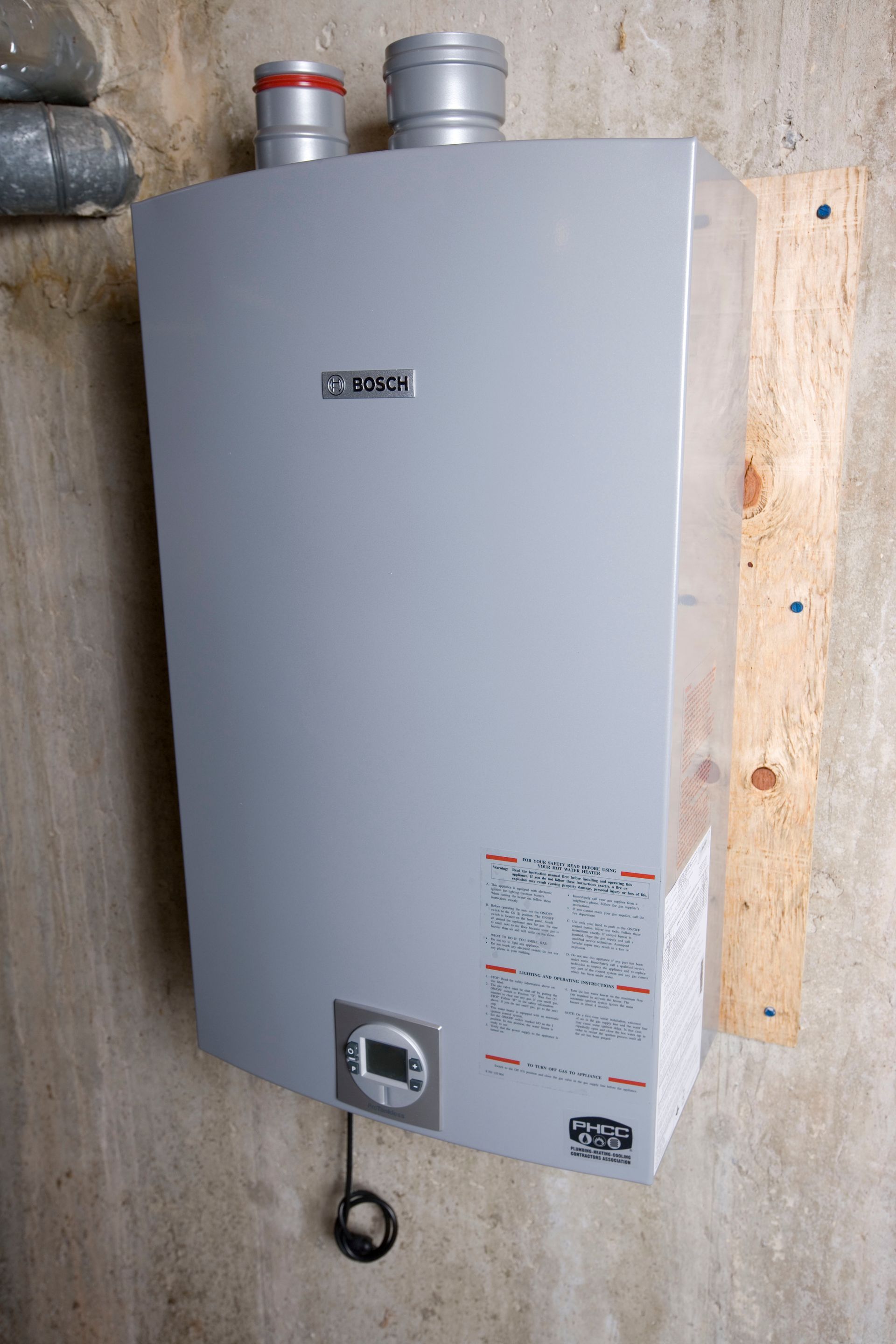 tankless water heater