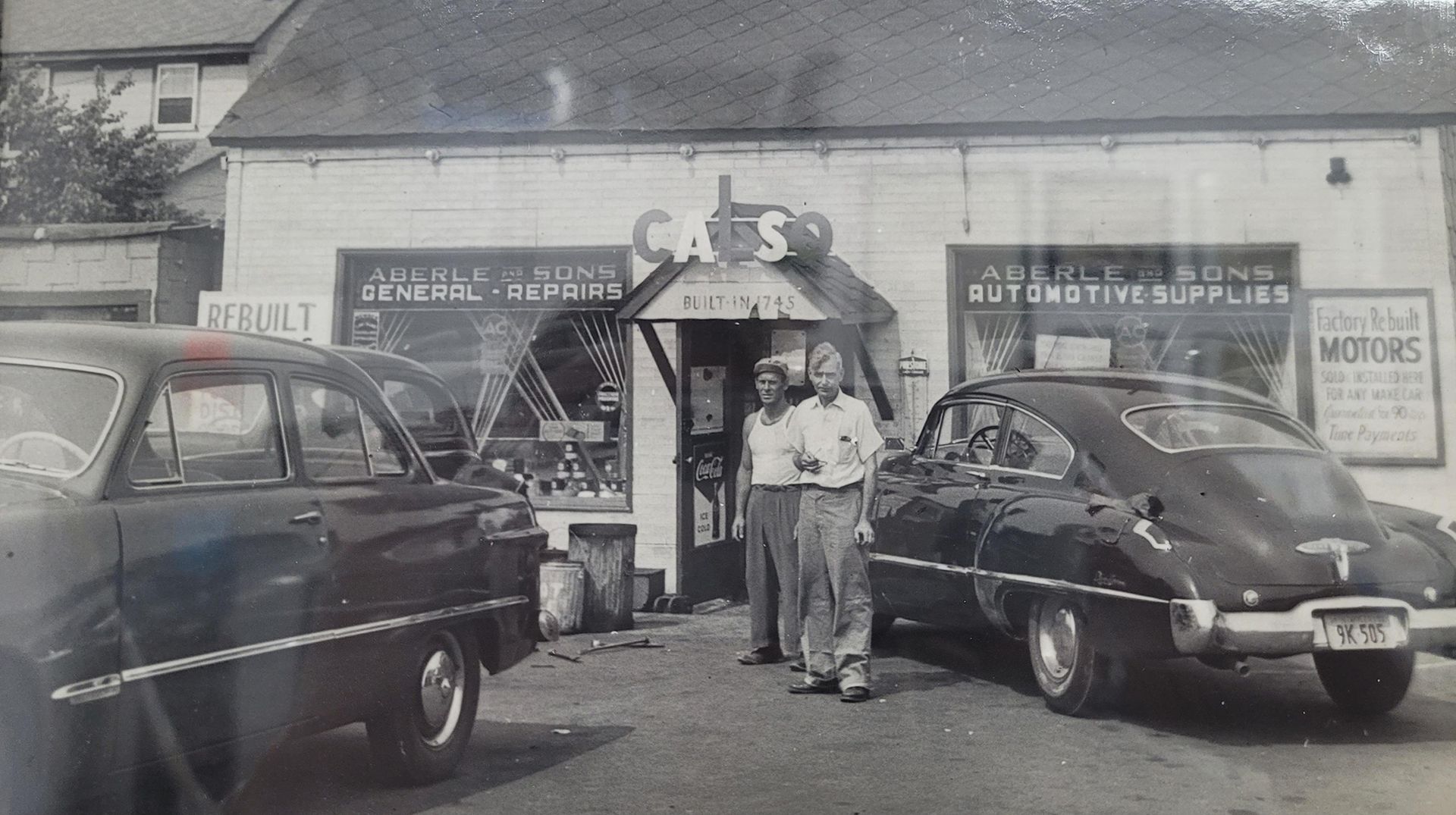 Aberle Auto Body & Collision garage shop