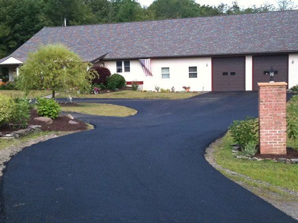 Residential driveway paving