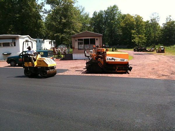 Commercial paving service
