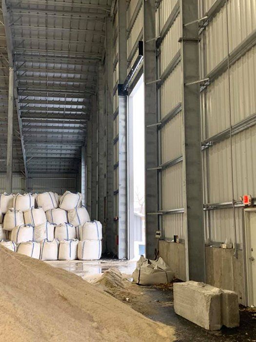 Commercial garage door