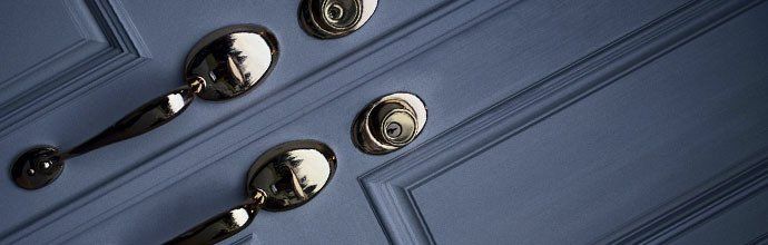 Golden Door handles and key holes