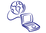 Computer net icon