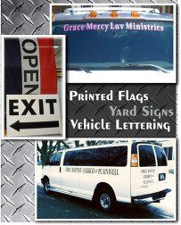Vehicle letterings