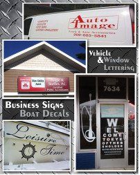 Signs and graphic designs