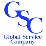 Blue "GSC" logo with the words "Global Service Company" below.