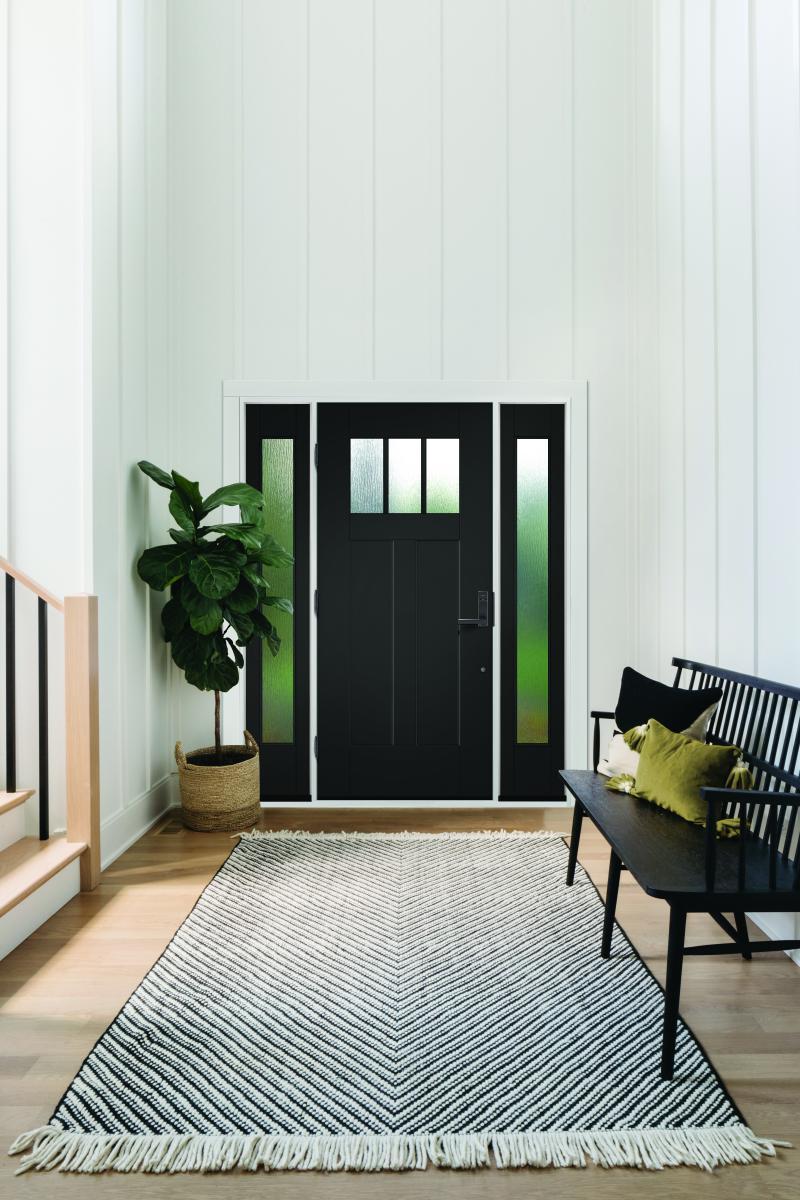 black door