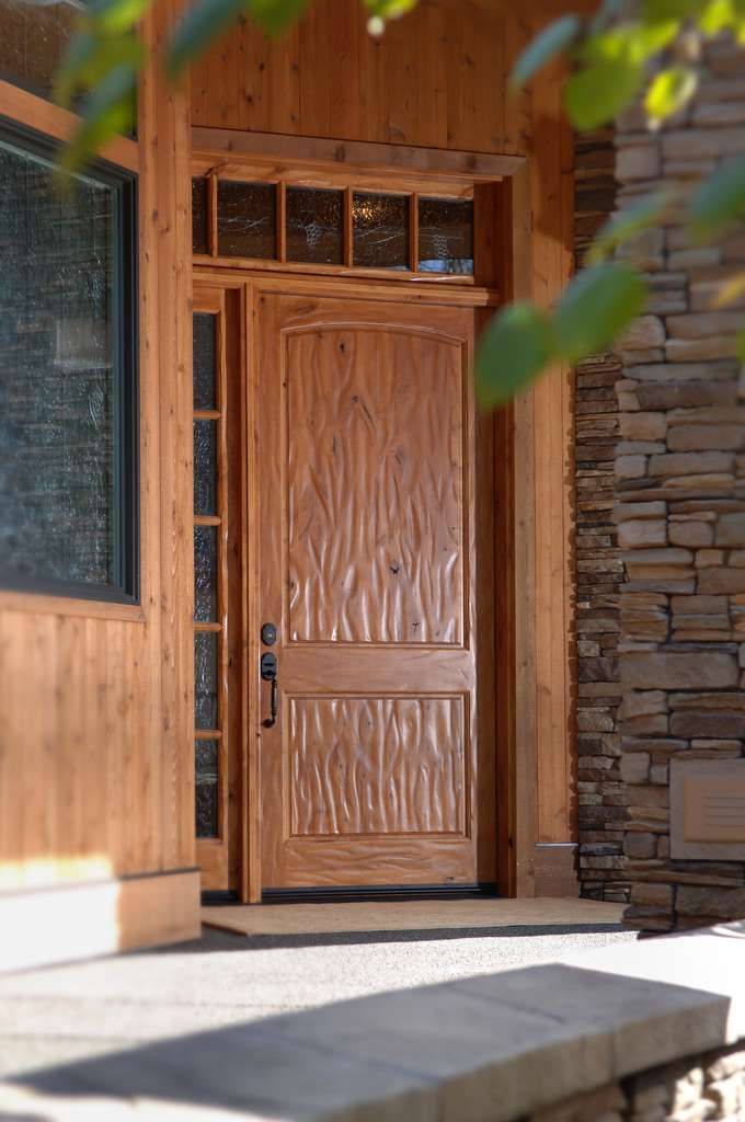 a panel rustic exterior sidelite exterior interior transom exterior