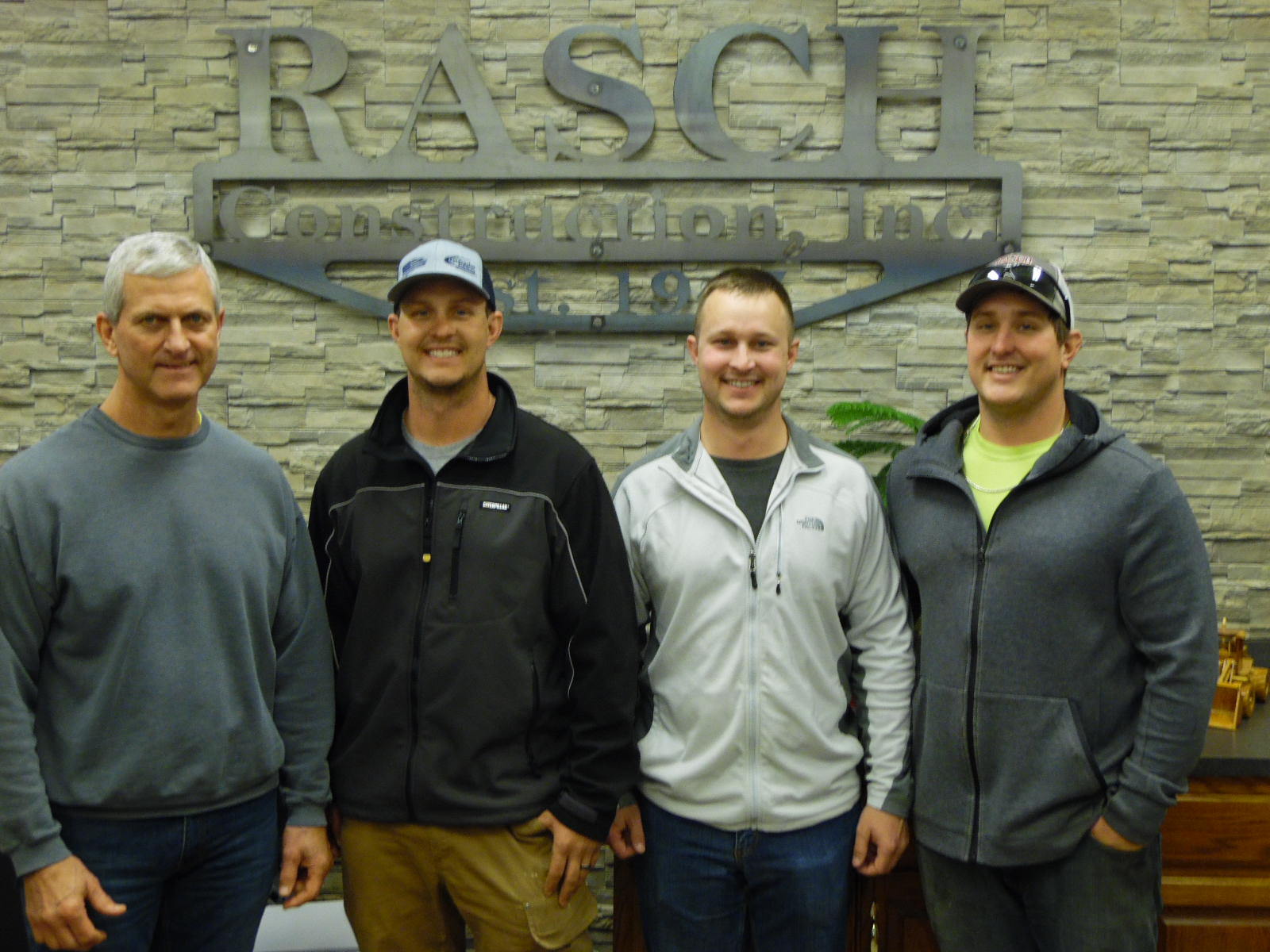 Ben Kohnen - Project Manager, Joel Rasch – Vice President, Dalton Rasch – Operations Manager