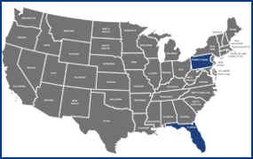Atlantic Finance Group LLC - Service Area Map