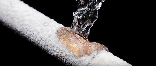 Frozen pipe