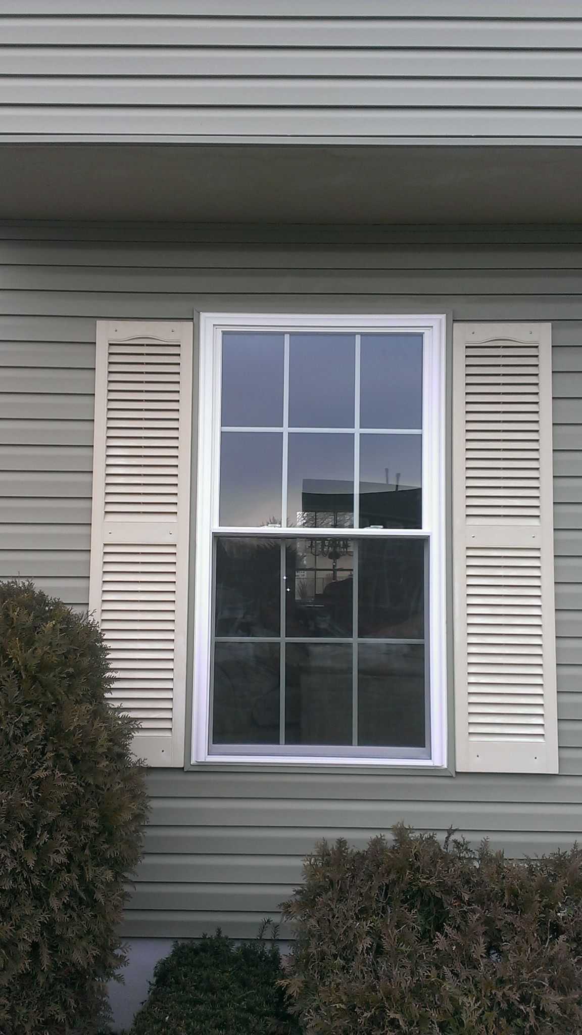 Window after replacement