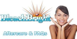 BleachBright aftercare and FAQ