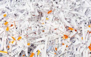 Shredded papers