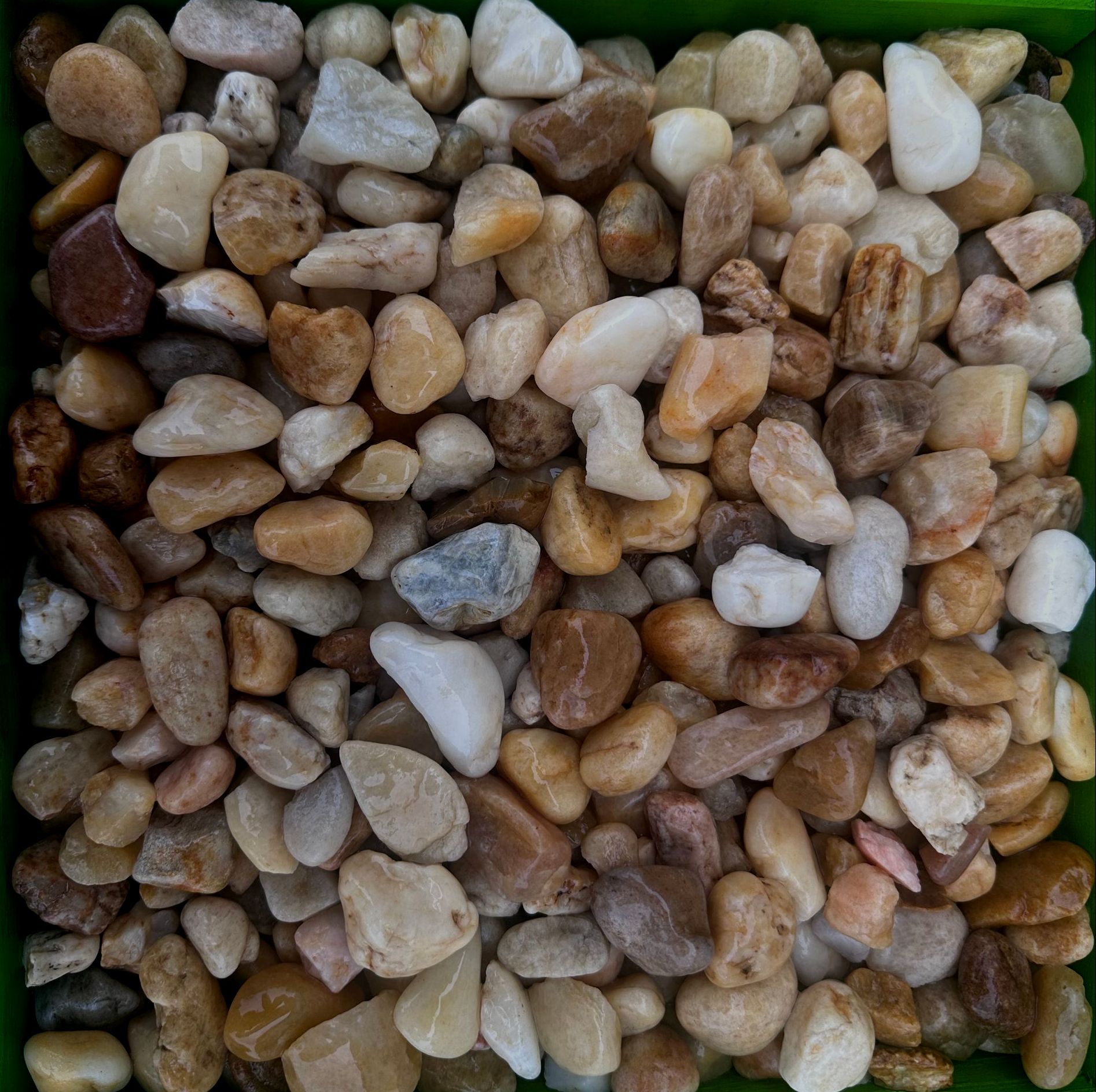 Oversized White RiverRock 3/4 Inch
