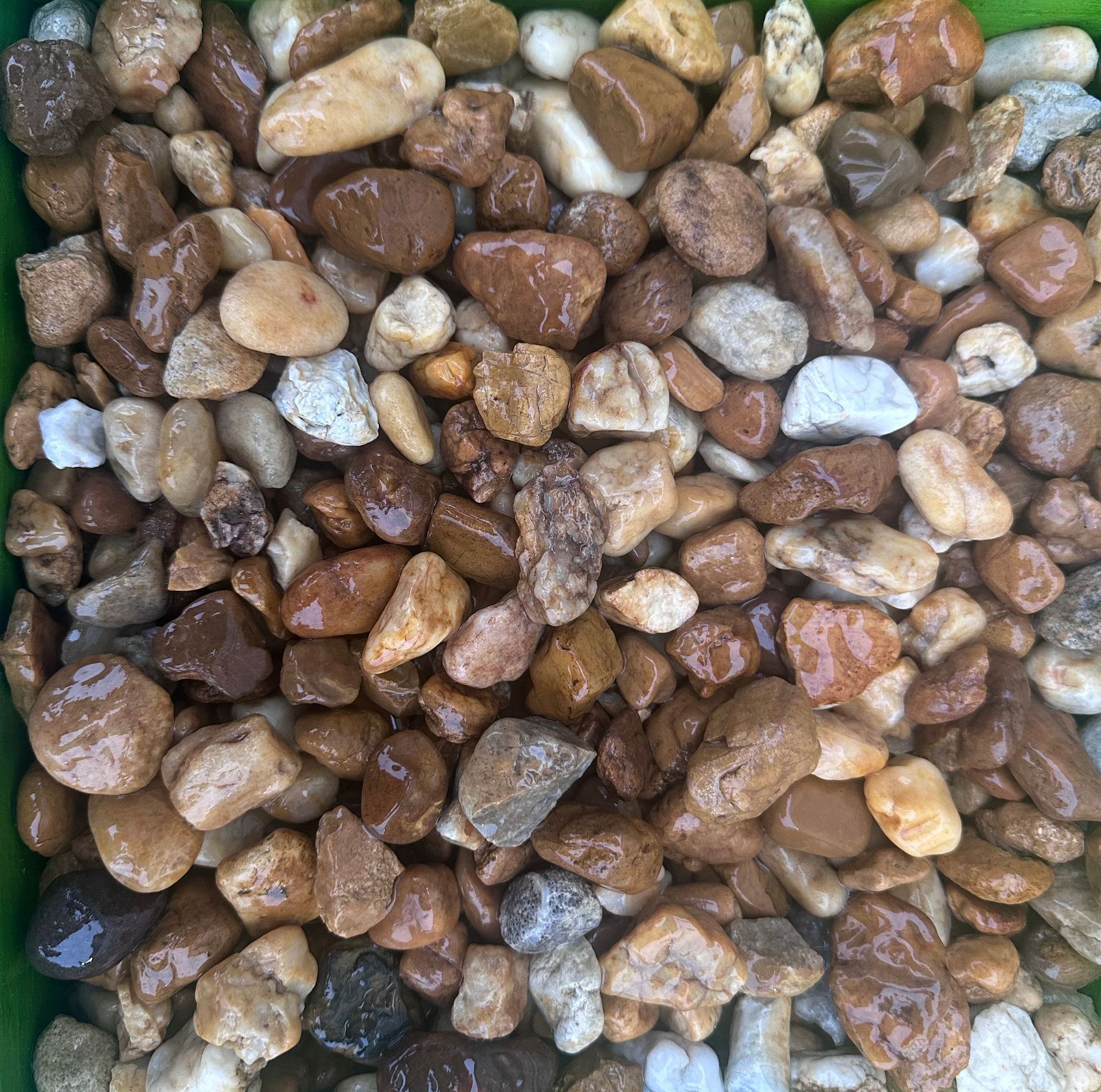 Brown River Rock 3/4 - 1 Inch
