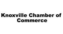 Knoxville Chamber of Commerce text logo in black.