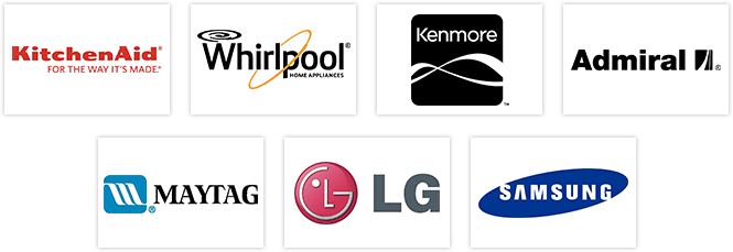 KitchenAid - Whirlpool - Kenmore - Admiral - Maytag - LG - Samsung