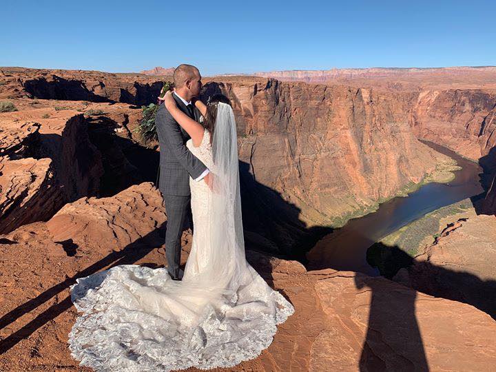 Bridal gowns and tuxedos