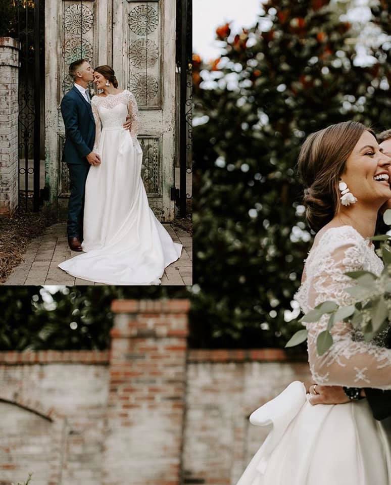 Bridal gowns and tuxedos