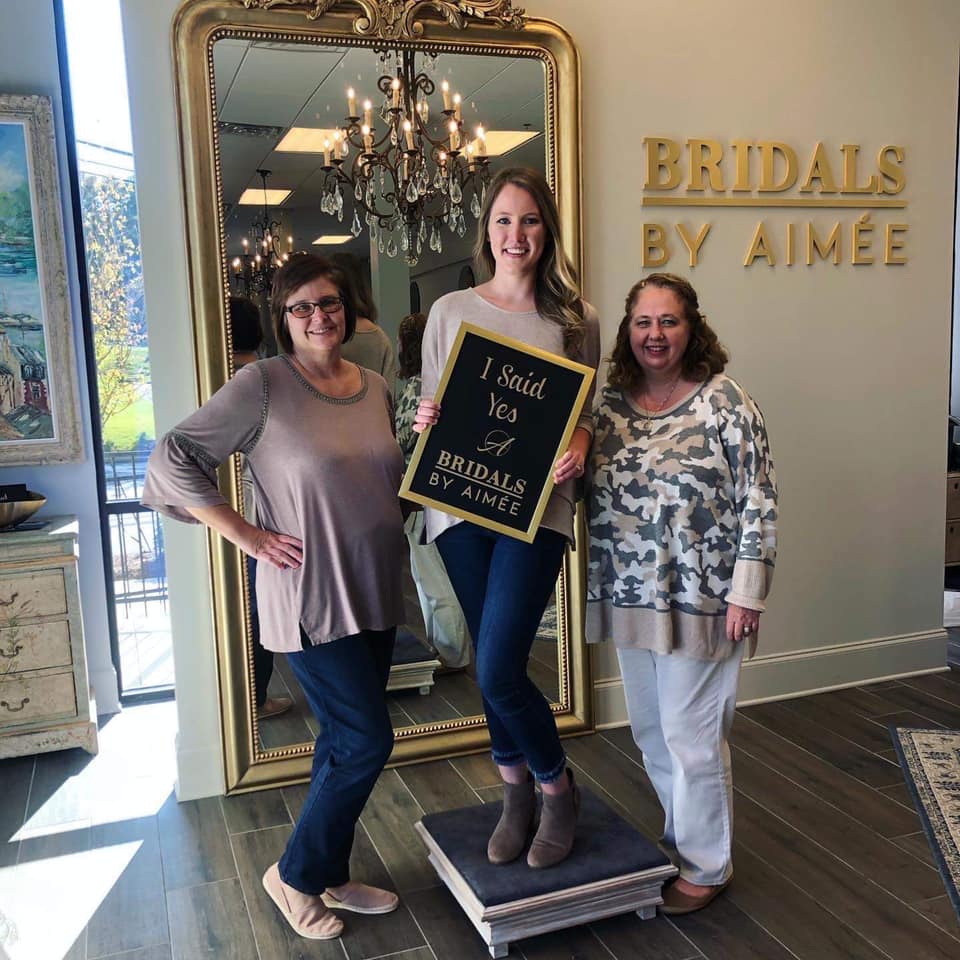 Bridal gowns and tuxedos