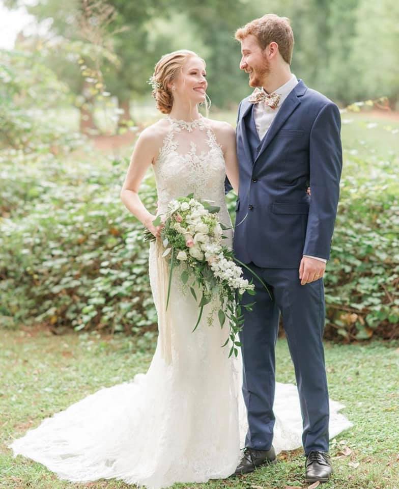 Bridal gowns and tuxedos