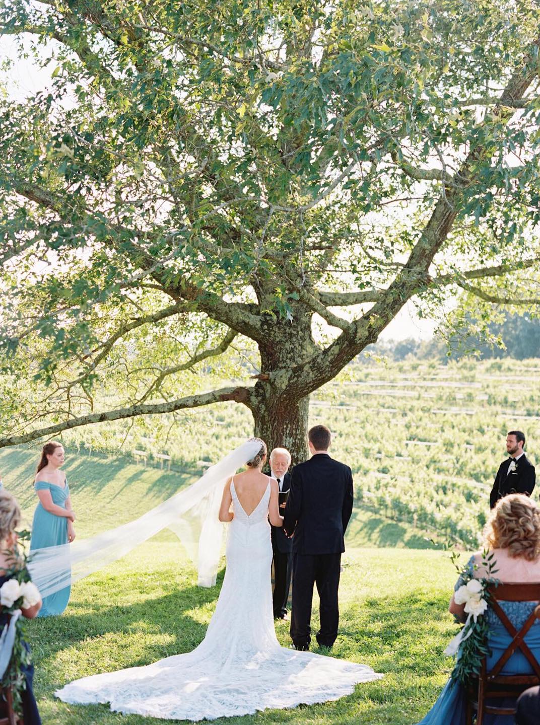 Bridal gowns and tuxedos