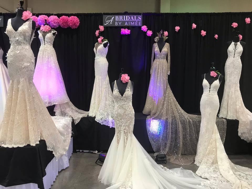 Bridal gowns and tuxedos