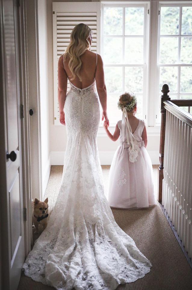 Bridal gowns and tuxedos