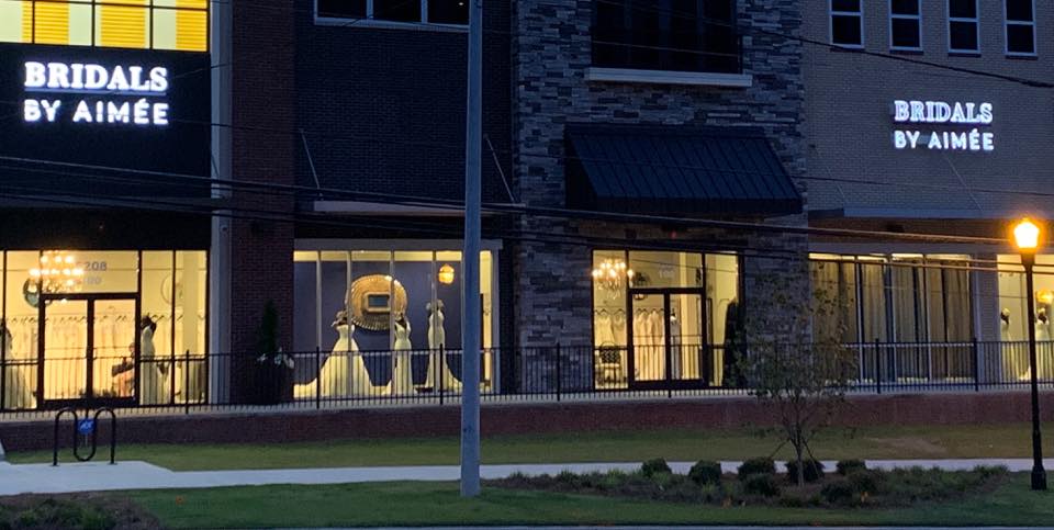 Bridal gowns and tuxedos