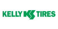 Kelly KS Tires logo in green text on a white background