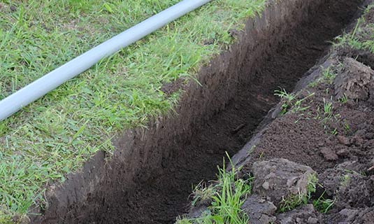 Lawn Drainage