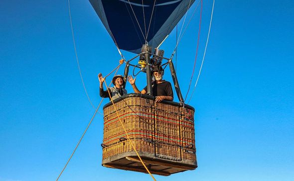 Balloons Above