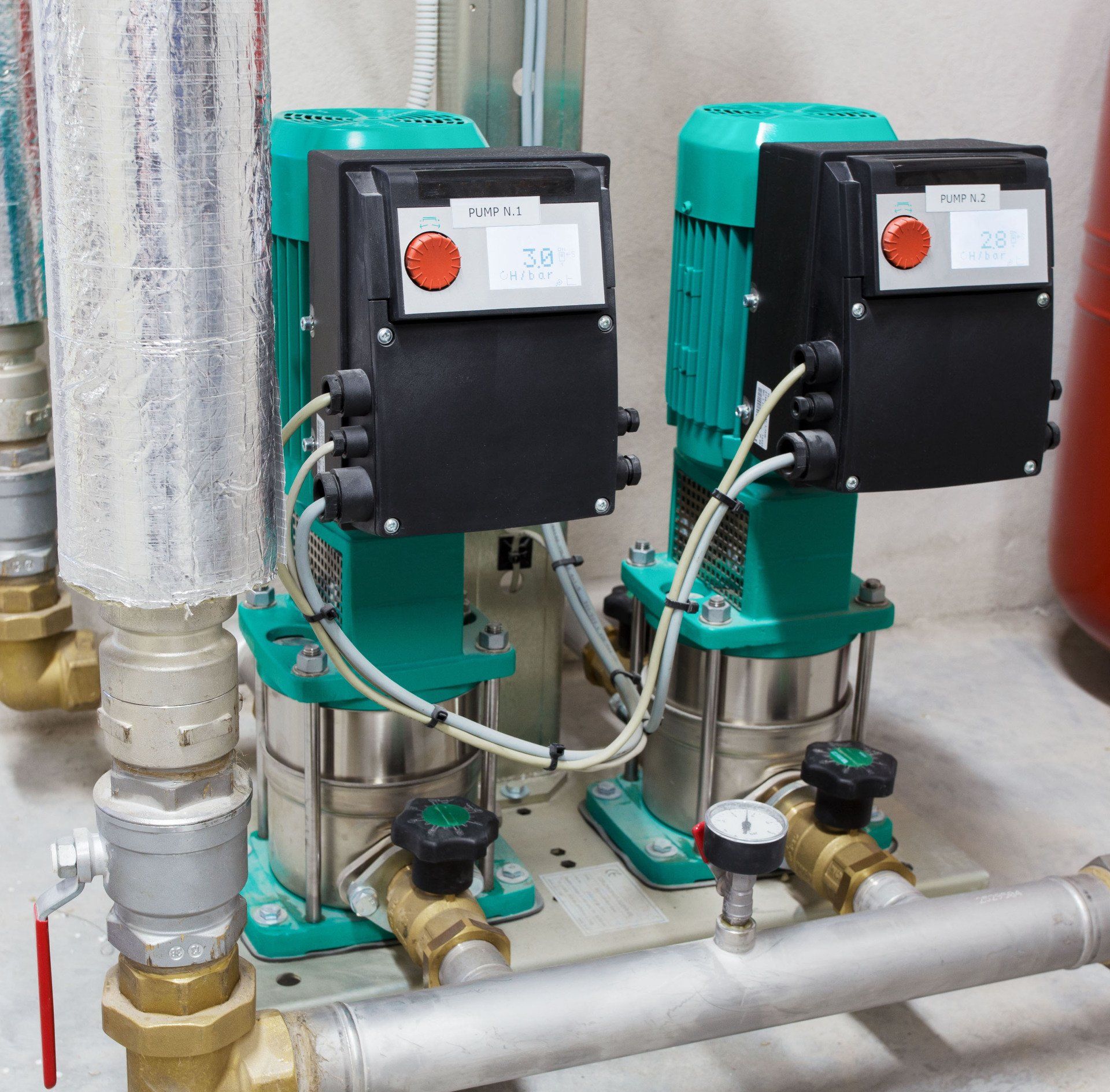 Commercial water pump