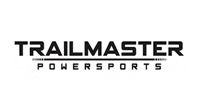 TRAILMASTER Powersports black logo on white background
