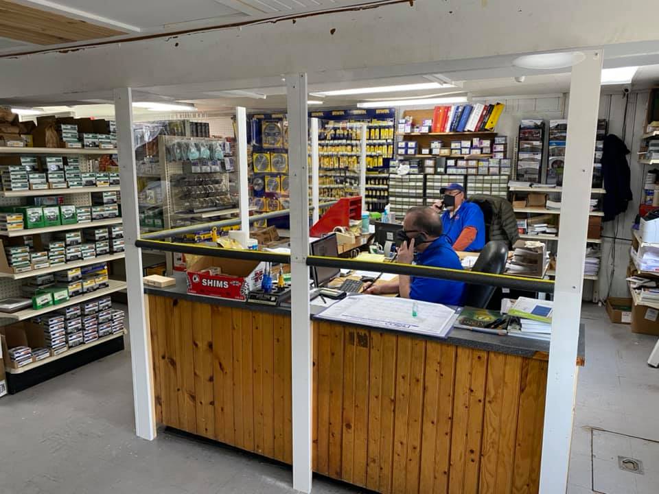 Hatboro Lumber counter