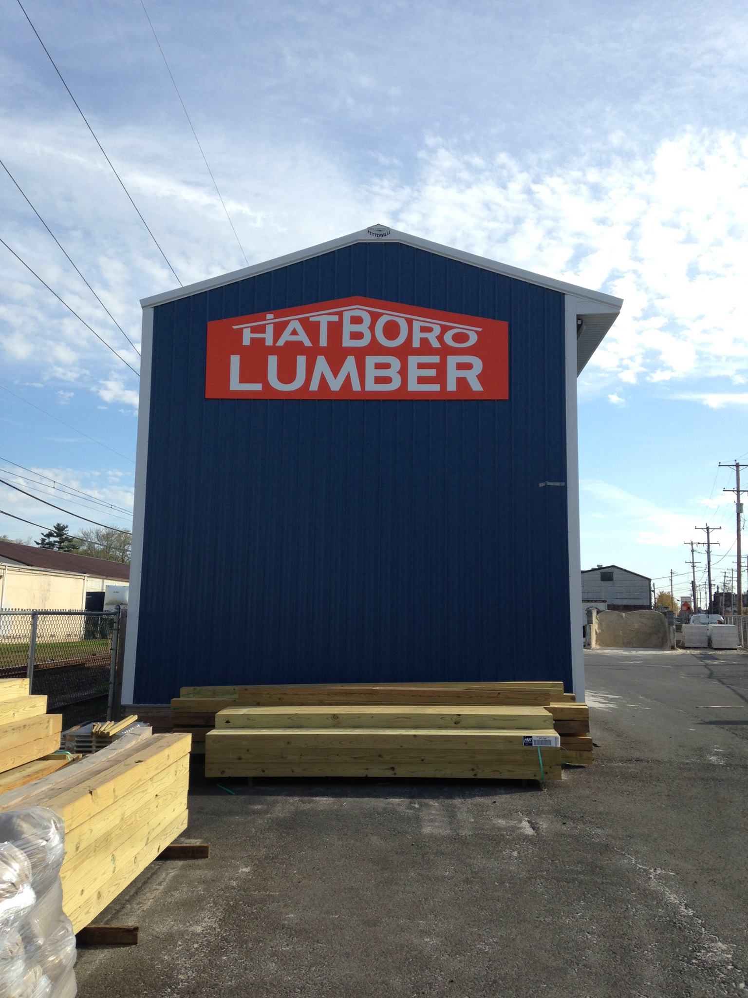 Hatboro Lumber building