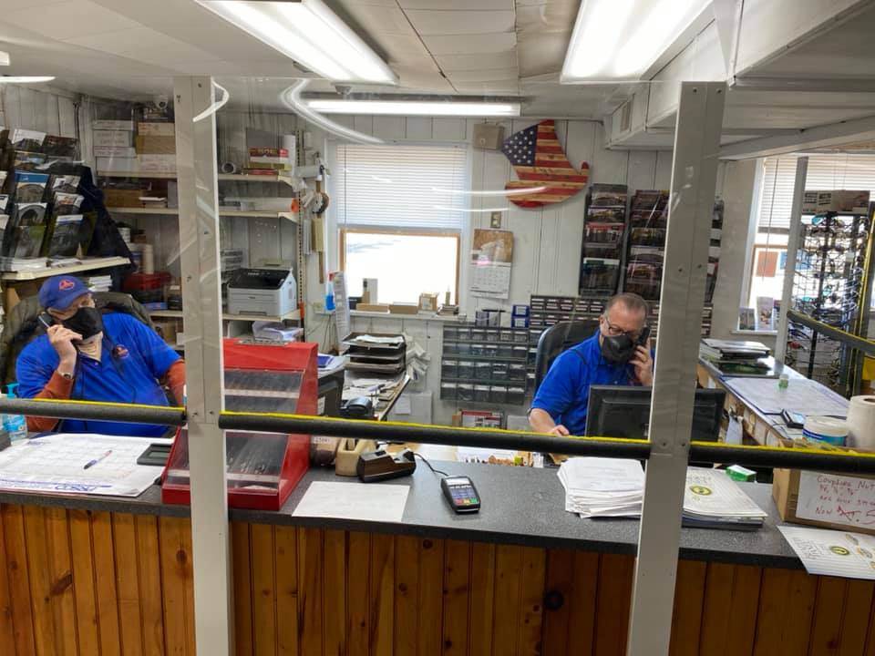 Hatboro Lumber counter