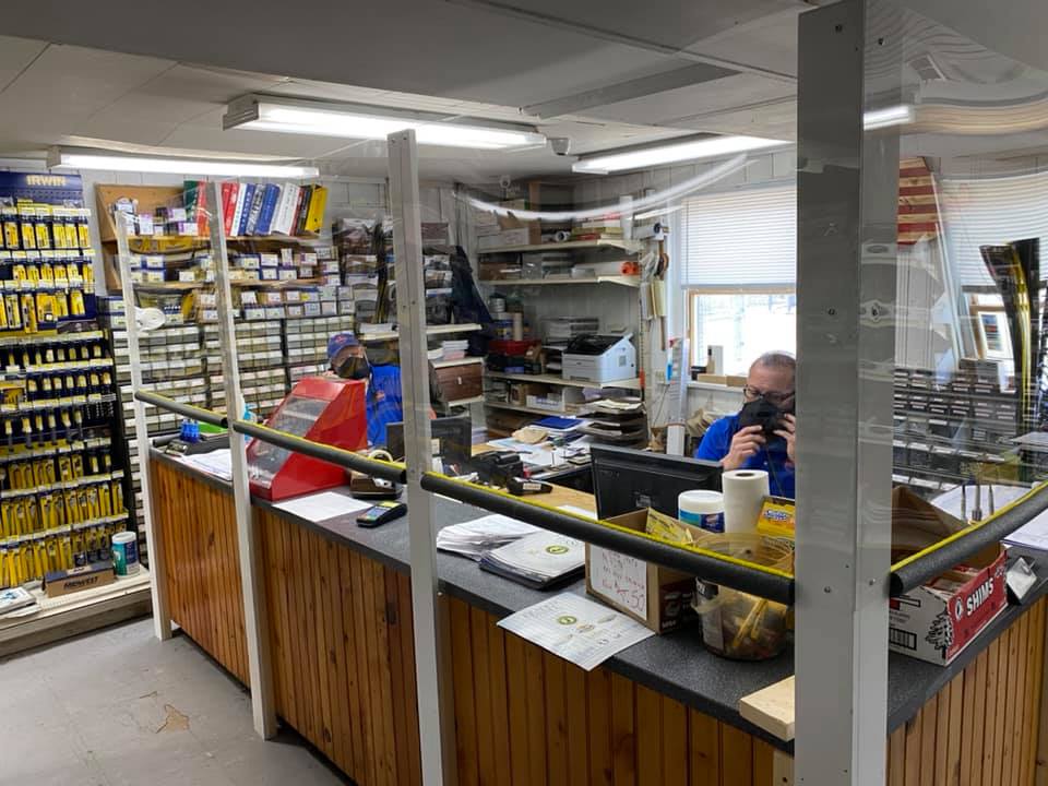 Hatboro Lumber counter