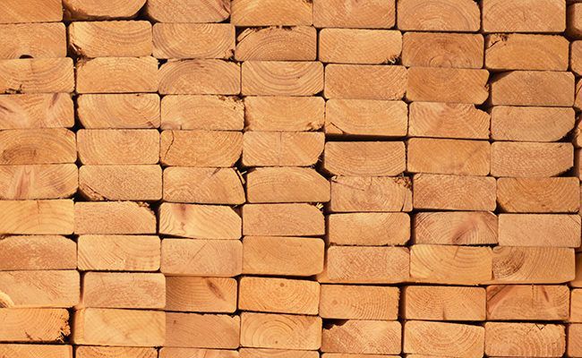 A stack of wooden blocks stacked on top of each other.