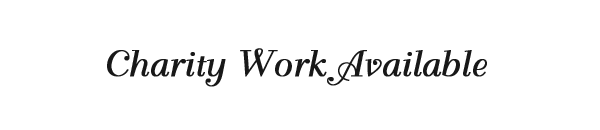 Charity Work Available - Logo