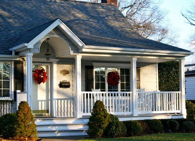 Exterior side of home