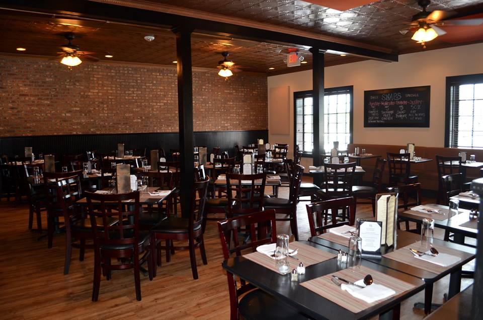 Interior of a restaurant